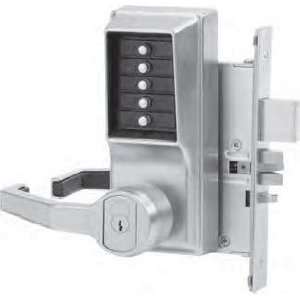   Lever Mechanical Pushbutton Lock Key Bypass Mortise: Home Improvement