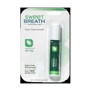  12 Packs Sweet Breath Spray Spearmint (1dz) Health 