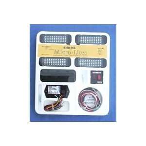  Sho Me Micro Lite LED 4 Light Kit   Red/Blue: Automotive