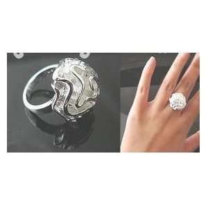  Sterling Silver Rose Ring: Kitchen & Dining