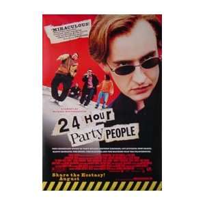  24 HOUR PARTY PEOPLE Movie Poster: Home & Kitchen