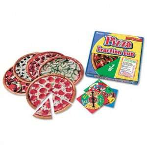  Pizza Fraction Fun Math Game, for Grades 1 and Up 