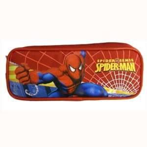   Pencil Case   Marvel Spiderman Multi Purpose Pouch (red) Toys & Games