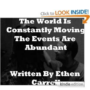   The Events Are Abundant Ethen Carrell  Kindle Store