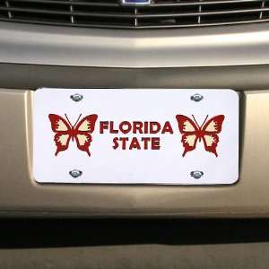  Florida State Seminoles (FSU) Butterfly Silver Mirrored 