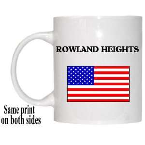  US Flag   Rowland Heights, California (CA) Mug 