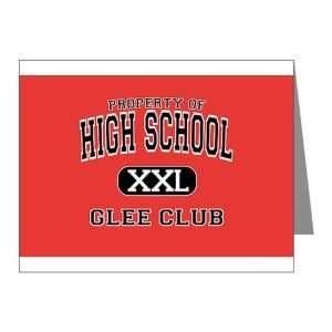   Cards (20 Pack) Property of High School XXL Glee Club 