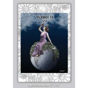  The World Tarot Card Poster: Everything Else