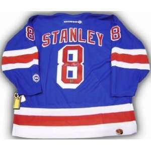 Allan Stanley autographed Hockey Jersey (New York Rangers):  