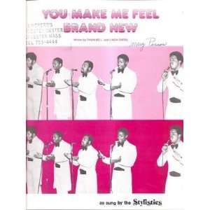  Sheet Music You Make Me Feel Brand New Stylistics 177 