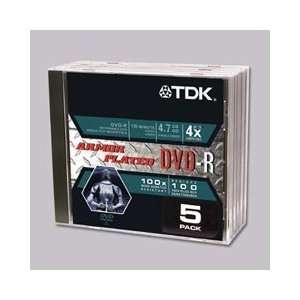  TDK48187 DVD RW (Rewritable), 2x, 4.7GB, Branded surface 