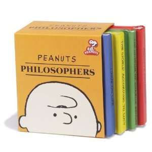  Peanuts Philosophers Box Set: 4 Miniature Books [Hardback 