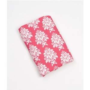  Glenna Jean Lilly Pad Fitted Sheet in Pink Damask: Baby