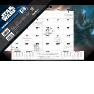  Star Wars Saga 2011 Desk Pad: Office Products