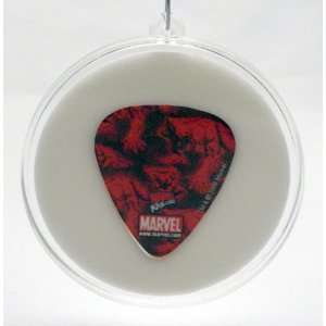   Spiderman Guitar Pick Christmas Tree Ornament   RED1: Everything Else