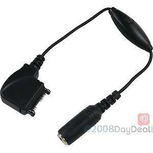  3.5mm Stereo Audio Adapter w/ Microphone for Nokia (Type 3 