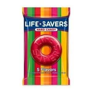 Lifesaver 5 Flavor 6.25 oz. Bag (Pack of 3):  Grocery 