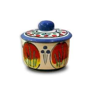 Italian Pottery Bellarte Allegria Sugar Dish from Italy  