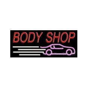  Body Shop Outdoor Neon Sign 13 x 32