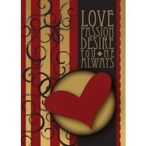 Love Passion Desire Cards
