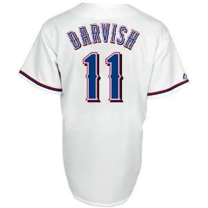  Texas Rangers Replica Yu Darvish Home Jersey: Sports 