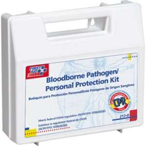  Bloodborne Pathogen Medical Kit w/CPR Shield   25 Piece 