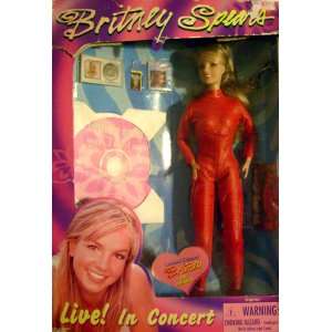   Spears   Live In Concert Doll   Oops I did it again Toys & Games