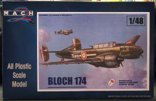 48 Mach 2 BLOCH 174 French WWII Bomber  