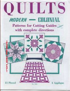 colonial quilt patterns aunt martha s pieced appliqued book 3333