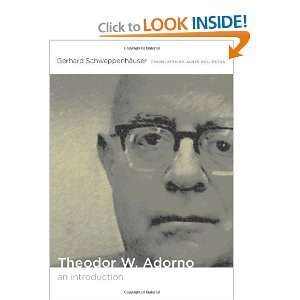  Theodor W. Adorno An Introduction (Post Contemporary 
