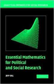Essential Mathematics for Political and Social Research, (052168403X 
