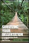 Surviving Your Dissertation A Comprehensive Guide to Content and 