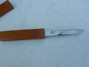 VINTAGE FLOATING FISH KNIFE JAPON STEEL CASED  