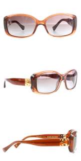 21678 auth LOUIS VUITTON brown acetate Sunglasses w brown lenses 