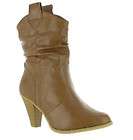 Pierre Dumas Womens NEW Amy Tan Faux Leather Western Cowboy Boots 8 