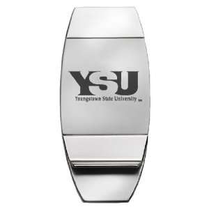  Youngstown State University   Two Toned Money Clip Sports 
