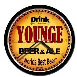  YOUNGE beer and ale cerveza wall clock: Everything Else