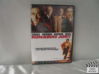 Runaway Jury (DVD, 2004, Widescreen) Brand New 024543100812  