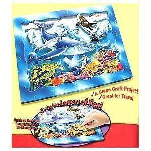  3D Ocean World 9in x 12in Puzzle Toys & Games