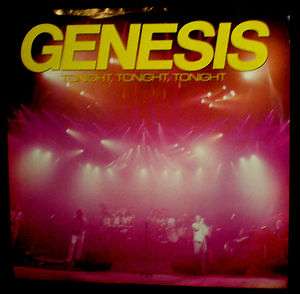 Tonight Tonight Tonight   Genesis 1988 45 rpm Picture sleeve  