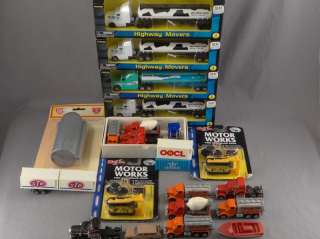 DTD   HO SCALE LOT   15+ HIGHWAY MOVERS SEMI TRUCKS CONSTRUCTION 