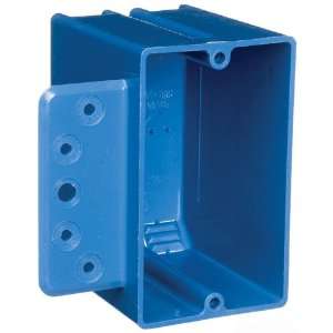  UPC Switch/Outlet Box, New Work, 1 Gang, 3 3/4 Inch Length by 2 1/4 