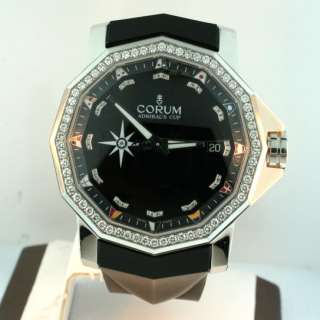 Corum Admirals Cup Competition 40 with Diamonds $11,200.00 NEW 