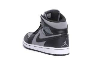 Nike Mens Air Jordan 1 Phat Black Grey 364770 023  