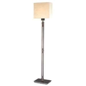  Sonneman 4076.28 Nikko Floor Lamp, Blackened Steel