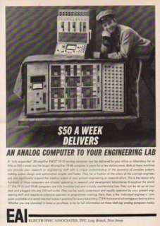 1963 PACE TR 10 Analog Computer EAI Electronics Associates Long Branch 