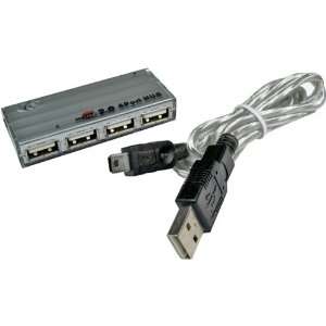  New USB 2.0 4 Port Hub   T56144: Electronics