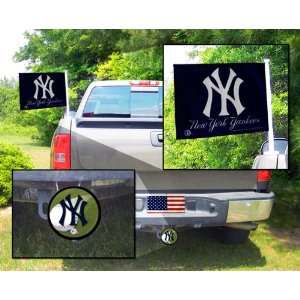  New York Yankees Truck Deco Pack: Truck Flag and Hitch 