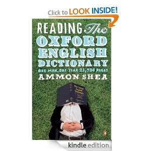   the Oxford English Dictionary: Ammon Shea:  Kindle Store