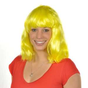  Neon Yellow Wig Toys & Games